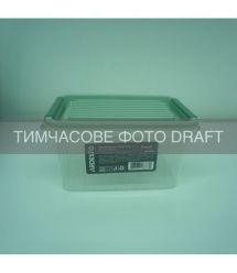 ARDESTO Контейнер для зберігання харчових продуктів ARDESTO Fresh 1.2л, пластик, прямокутна, зелений