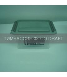 ARDESTO Контейнер для зберігання харчових продуктів ARDESTO Fresh 1.2л, пластик, прямокутна, сірий