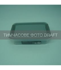 ARDESTO Контейнер для зберігання харчових продуктів ARDESTO Fresh 0.52л, пластик, прямокутна, сірий