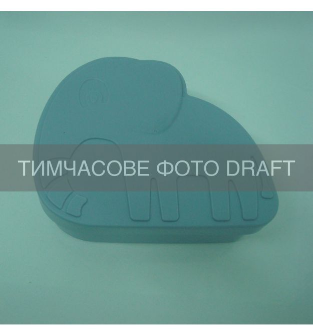 ARDESTO Ланч-бокс ARDESTO Fresh Elephant 1л, пластик, блакитний