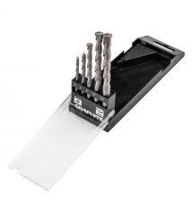 Graphite Набір свердел по бетону GRAPHITE 4-10мм, кейс, 5шт