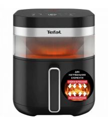 Tefal Tefal air fryer Easy Fry Infrared, 1850W, bowl-7l, sensor control, plastic, black