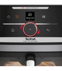 Tefal Tefal air fryer Easy Fry Silence XXL Smart Vision, 1800W, bowl-7l, sensor control, plastic, black