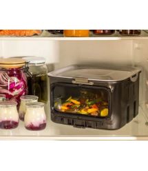 Tefal Tefal air fryer Easy Fry Silence XXL Smart Vision, 1800W, bowl-7l, sensor control, plastic, black