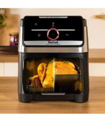 Tefal Tefal air fryer Easy Fry Silence XXL Smart Vision, 1800W, bowl-7l, sensor control, plastic, black