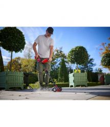 Einhell Tile joint cleaner Einhell GE-CC 18/110 Li E-Solo 18V 1150-1500rpm brush 110mm telescopic pole 1.53kg without battery an