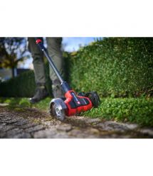 Einhell Tile joint cleaner Einhell GE-CC 18/110 Li E-Solo 18V 1150-1500rpm brush 110mm telescopic pole 1.53kg without battery an
