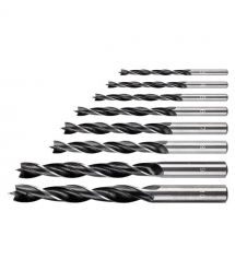 Graphite Набір свердел по дереву GRAPHITE спіральне 3-10мм 8шт
