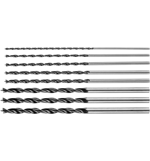 Graphite Набір свердел по дереву GRAPHITE подовжене 4-8,10,12х300мм 7шт