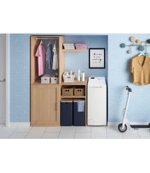 Indesit Стиральная машина вертикальная, 5кг, 1000, C, 60см, дисплей, белый