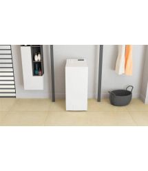 Whirlpool Стиральная машина вертикальная, 6кг, 1000, C, 60см, дисплей, белый