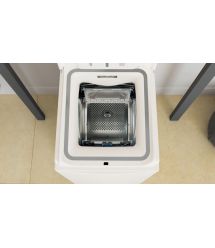 Whirlpool Стиральная машина вертикальная, 6кг, 1200, B, 60см, дисплей, инвертор, белый