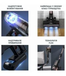 Rowenta Пилосос Rowenta безпровідний X-Force Flex 16.60 Aqua Animal, 315Вт, вологе прибиранн