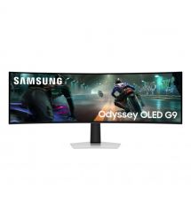 Samsung Монитор 48.7"Odyssey G9 49DG910 HDMI, DP, USB, USB-C, OLED, 5120x1440, 32:9, 144Hz, 0.3ms, CURVED