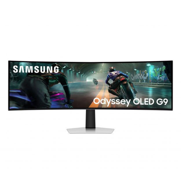 Samsung Монитор 48.7"Odyssey G9 49DG910 HDMI, DP, USB, USB-C, OLED, 5120x1440, 32:9, 144Hz, 0.3ms, CURVED