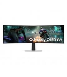 Samsung Монитор 48.7"Odyssey G9 49DG910 HDMI, DP, USB, USB-C, OLED, 5120x1440, 32:9, 144Hz, 0.3ms, CURVED