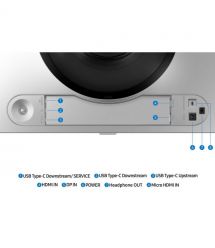 Samsung Монитор 48.7"Odyssey G9 49DG910 HDMI, DP, USB, USB-C, OLED, 5120x1440, 32:9, 144Hz, 0.3ms, CURVED