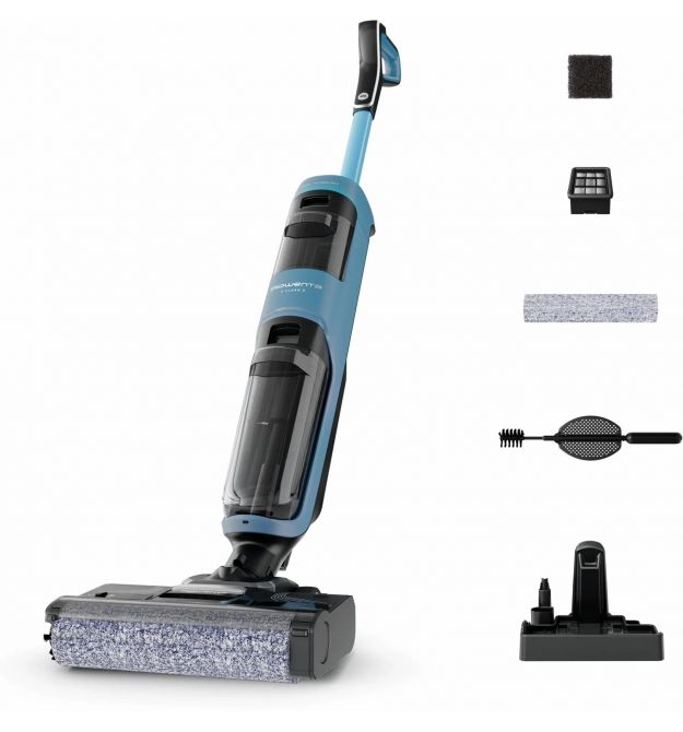 Rowenta Пилосос Rowenta безпровідний миючий X-Clean 2, 120Вт, конт пил -0.44л, конт дл