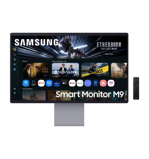 Samsung Монитор 32"S32FM902 HDMI, USB, Bluetooth, MM, OLED, 3840x2160, 165Hz, 0.03ms, HDR10+