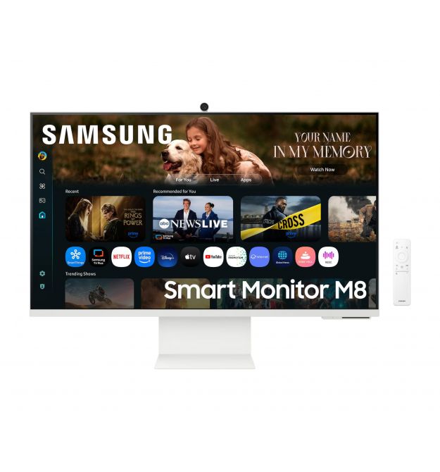 Samsung Монитор 32"S32FM803 2xHDMI, USB, Bluetooth, MM, VA, 3840x2160, 4ms