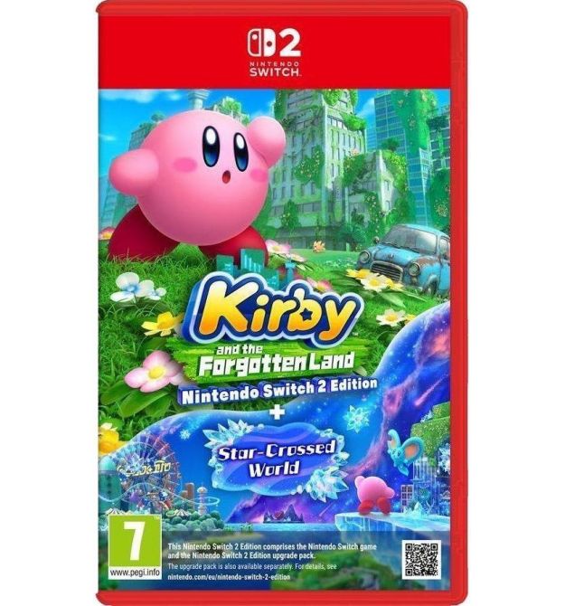 Games Software Гра консольна Switch 2 Kirby Forgotten Land, картридж