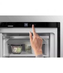 Liebherr Морозильная камера, 185.5x59.7х67.5, 271л, 1дв., D, NF, диспл внутр., серый