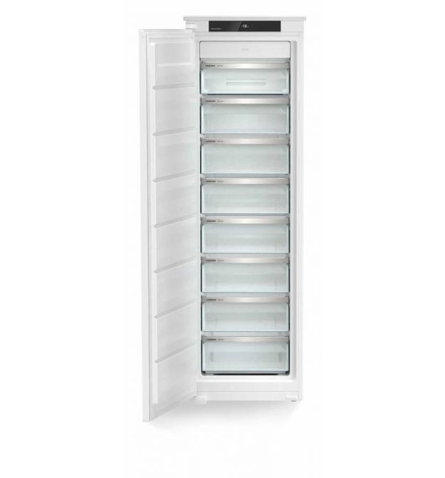 Liebherr Морозильная камера встраиваемая, 177x54.1х54.5, 209л, E, NF, диспл внутр., белый
