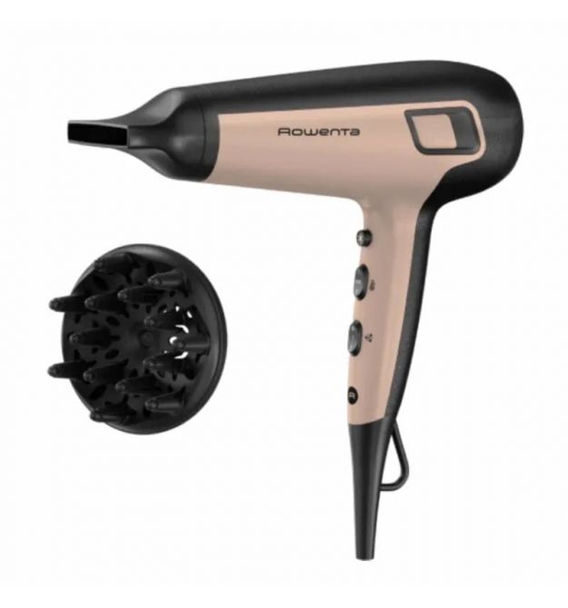 Rowenta Rowenta hair dryer Renew, 2100W, 3 modes, diffuser, ionization, cold blowing, black