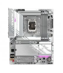 Gigabyte Материнская плата Z89 AORUS ELITE WF7 ICE s1851 Z890 4xDDR5 M.2 Wi-Fi BT HDMI DP ATX