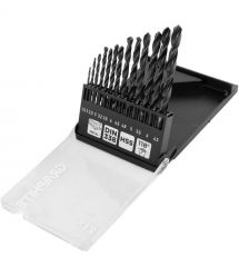 Graphite Набір свердел по металу GRAPHITE HSS зі швидкорізальної сталі HSS 1.5-6.5мм кейс 13шт
