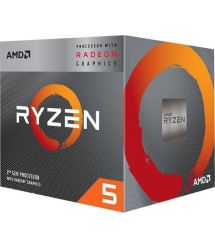 AMD Центральний процесор AMD Ryzen 5 3400G 4C/8T 3.7/4.2GHz Boost 4Mb Radeon RX Vega 11 GPU Picasso AM4 65W Box