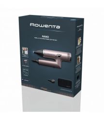 Rowenta Rowenta hair dryer T-Shape Maesteria Nano Foldable, 1700W, 3 modes, ionization, cold blowing, rose