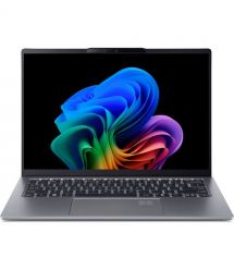 Acer Ноутбук Swift Go 14 SFG14-64 14" WUXGA OLED, AMD R7-350, 32GB, F1TB, UMA, Win11, серебристый