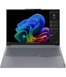 Lenovo Ноутбук Lenovo ThinkBook 16-G7 16" WUXGA IPS AG, Snapdragon X Plus X1P-42-100, 32GB, F1TB, UMA, Win11P, серый