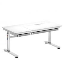 2E Стіл комп'ютерний 2E CE301K-MECHANIC, регулювання висоти, механіка, 54/76х120x60см, білий