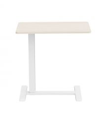 2E Стіл компактний 2E CE710WL, 710x400мм, регульована висота, біло-бежевий