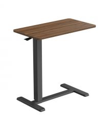 2E Стіл компактний 2E CE710BD, 710x400мм, регульована висота, чорно-коричневий