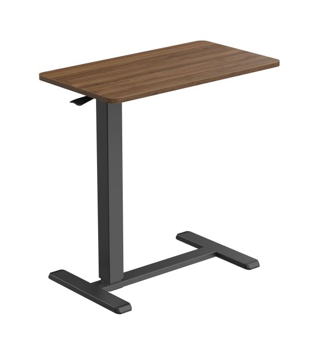 2E Стіл компактний 2E CE710BD, 710x400мм, регульована висота, чорно-коричневий