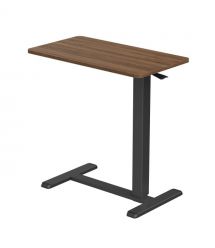 2E Стіл компактний 2E CE710BD, 710x400мм, регульована висота, чорно-коричневий