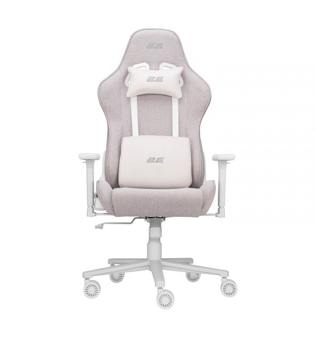 2E Gaming Кресло BUSHIDO II WE, ткань, 3D-Armrests, бежевый светлый
