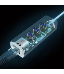TP-Link Сетевой адаптер UE330С 1xGE, 3xUSB3.0, USB-С