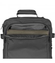 2E Рюкзак дорожній 2Е Trek, Cabin size, поліестр, EXP, 17/23л, з відсіком для ноутбука 16", сірий