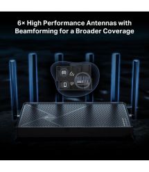 TP-Link Маршрутизатор Archer BE400 BE6500, 3xGE LAN, 1x2.5GE LAN, 1x2.5GE WAN, 1xUSB3.0 MESH