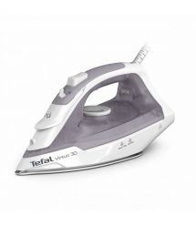 Tefal Tefal iron Virtuo, 2000W, 240ml, steam boost -120g, constant steam - 27g, ceramic soleplate, white and violet
