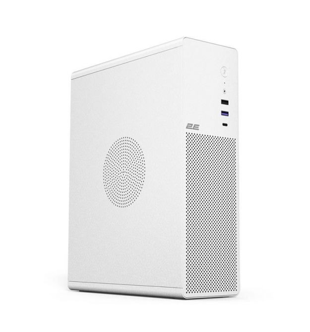 2E Корпус 2E Credo Slim V90W-400 з БЖ 2E ATX400, 1xUSB3.0, 1х USB 2.0, 1xUSB Type-C, 2x90мм, VGA 390мм, mATX, білий