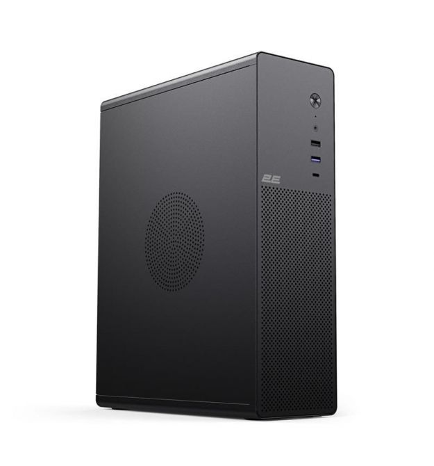 2E Корпус 2E Credo Slim V90B-400 з БЖ 2E ATX400, 1xUSB3.0, 1х USB 2.0, 1xUSB Type-C, 2x90мм, VGA 390мм, mATX, чорний