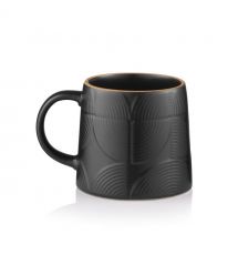 ARDESTO Чашка Dafne, 420мл, керамика, черный