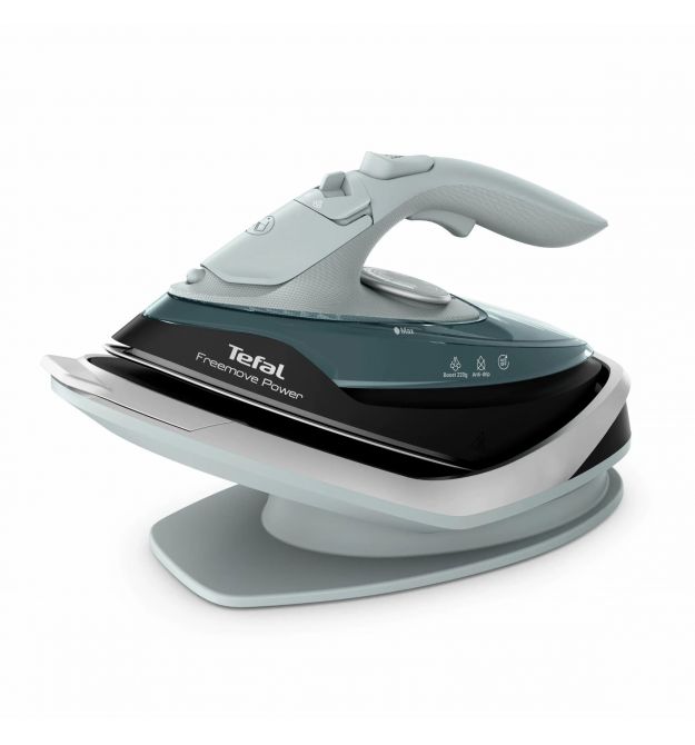 Tefal Tefal iron Freemove Power Cordless, 2600W, 250ml, steam boost -220g, constant steam - 40g, Anti-calc, ceramic soleplate, g