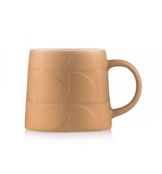 ARDESTO Чашка Dafne, 420мл, керамика, коричневый