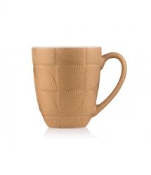 ARDESTO Чашка Dafne, 380мл, керамика, коричневый